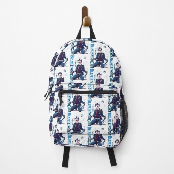 Item preview, Epic Shonen Anime Art: Blue Flame Demon Slayers & Exorcist Academy Adventures | Japanese Fan Design | Limited Edition designed and sold by simigraphic.