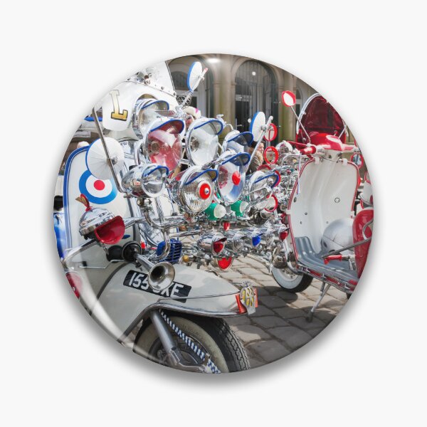 Item preview, Northern Soul Mod Scooters on Cobblestone Street designed and sold by Paul Thompson Photography.