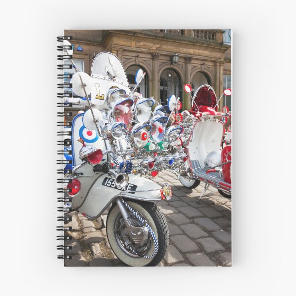 Item preview, Northern Soul Mod Scooters on Cobblestone Street designed and sold by Paul Thompson Photography.