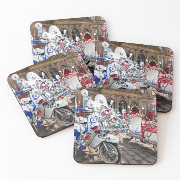 Item preview, Northern Soul Mod Scooters on Cobblestone Street designed and sold by Paul Thompson Photography.