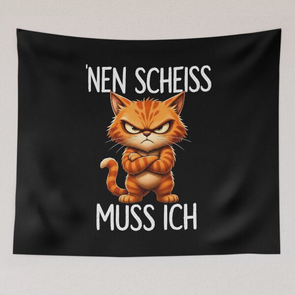 Item preview, I don't have to give a damn, cheeky cat saying designed and sold by Loona97.