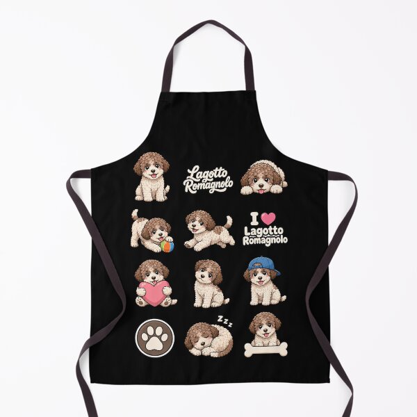 Item preview, Cute Lagotto Romagnolo stickers and apparel design designed and sold by rafaeltto.