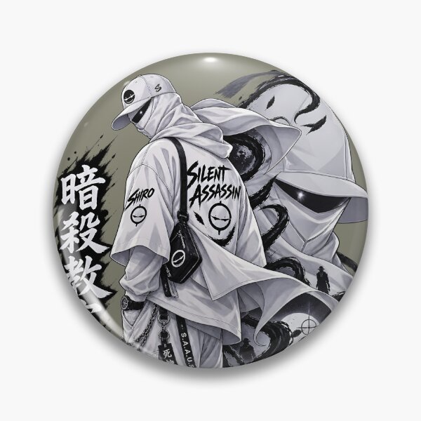 Item preview, Silent Assassin - Anime Villain designed and sold by MOFAPPAREL.