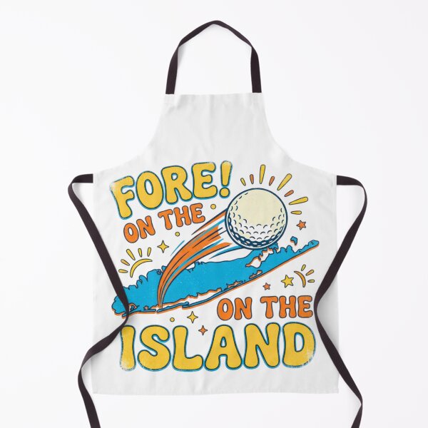 Item preview, Fore On The Island Retro Golf Ball Shirt | Funny Long Island Golf Gift designed and sold by FitEnvy.