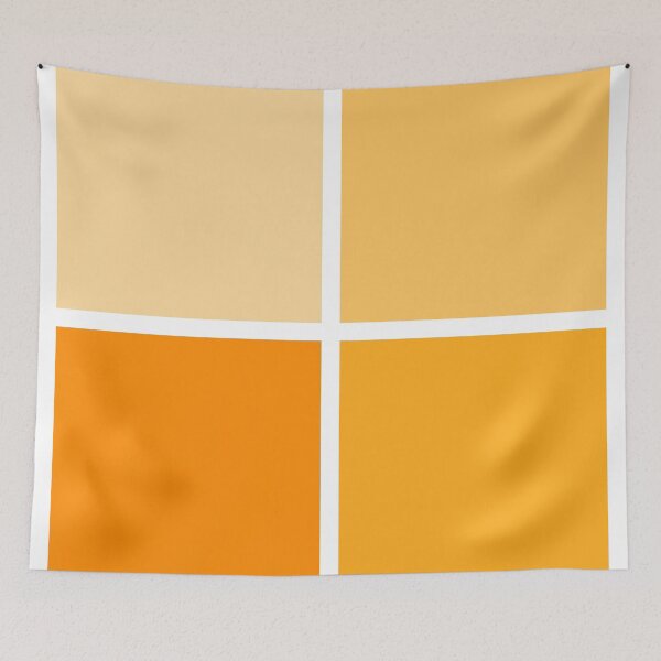 Artikelvorschau, Würfel, Quadrat, geometrisch, orange entworfen und verkauft von citravisuel.