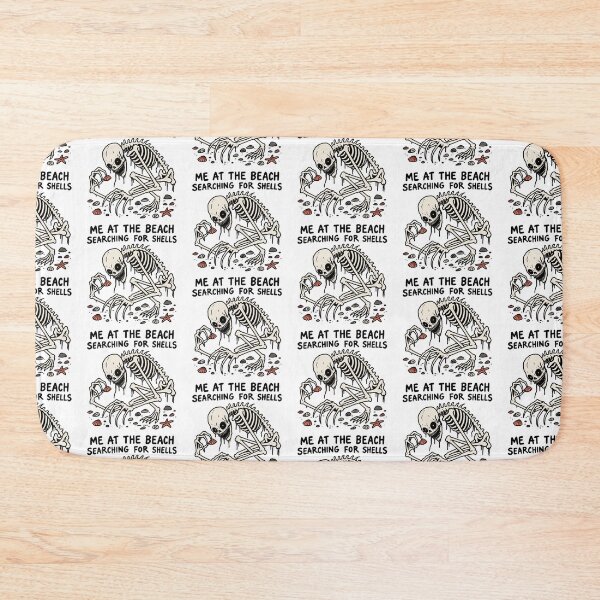 Item preview, Skeleton Searching For Seashells Beach Humor designed and sold by MonkiFlipp.