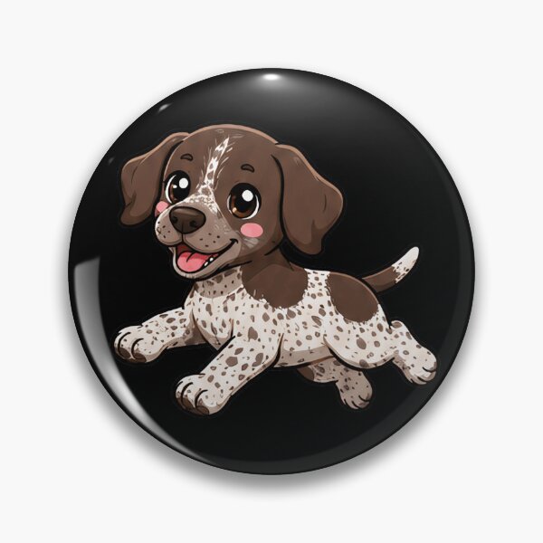 Item preview, Cute German Shorthaired Pointer stickers and apparel design designed and sold by rafaeltto.