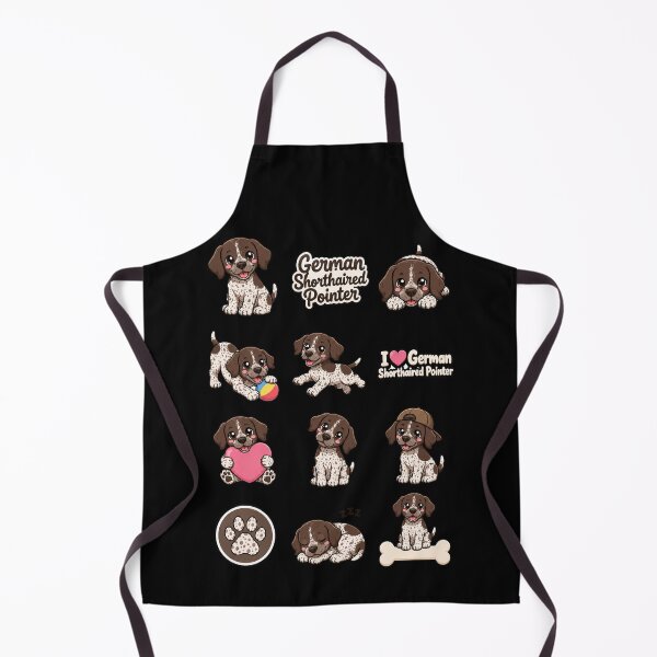 Item preview, Cute German Shorthaired Pointer stickers and apparel design designed and sold by rafaeltto.