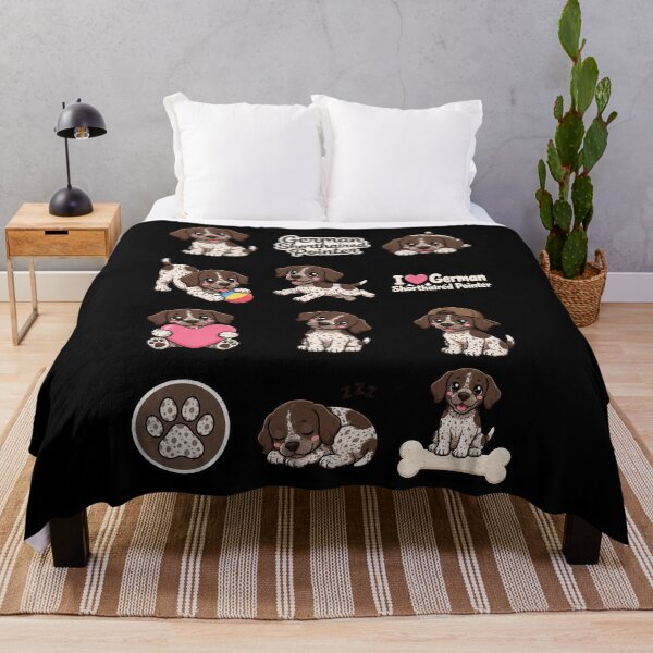 Item preview, Cute German Shorthaired Pointer stickers and apparel design designed and sold by rafaeltto.