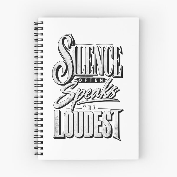 Item preview, Silence Often Speaks the Loudest designed and sold by bolaAura.