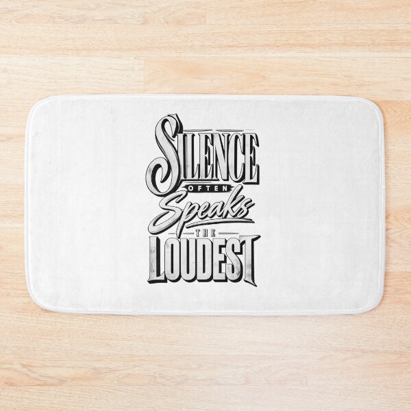 Item preview, Silence Often Speaks the Loudest designed and sold by bolaAura.