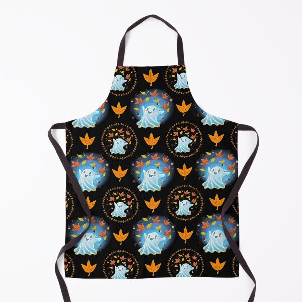 Item preview, Autumn ghost pattern for halloween designed and sold by Konopikyu.