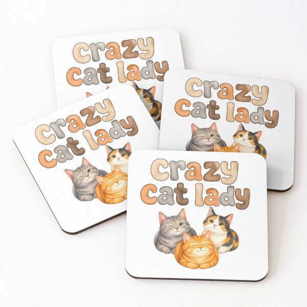 Item preview, Crazy Cat Lady designed and sold by MoonMonkeyNbear.