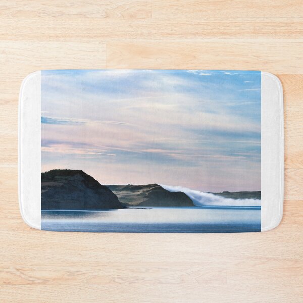 Item preview, Swirling Mist over the Jurassic Coastline on a Summer Morning designed and sold by Dorset Girl.