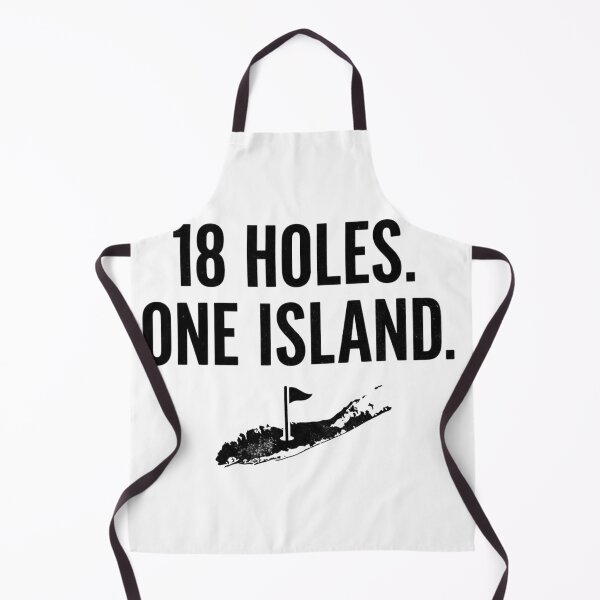 Item preview, 18 Holes One Island Minimalist Golf Tee – Black White Golf Hole Line Art designed and sold by FitEnvy.