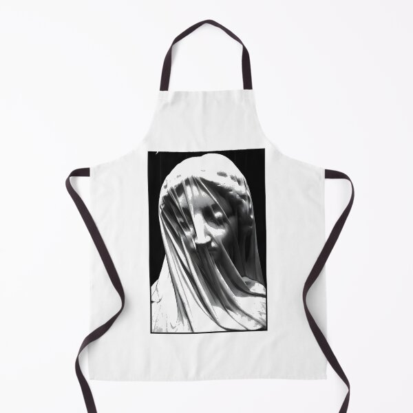 Item preview, Ethereal Veiled Maiden Aesthetic Minimalist Victorian Sculpture Art | ⭐⭐⭐⭐⭐ designed and sold by camiichoff.