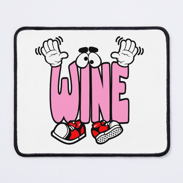 Item preview, WINE - FOOD Typography Character Bold Funny designed and sold by NFTWords.