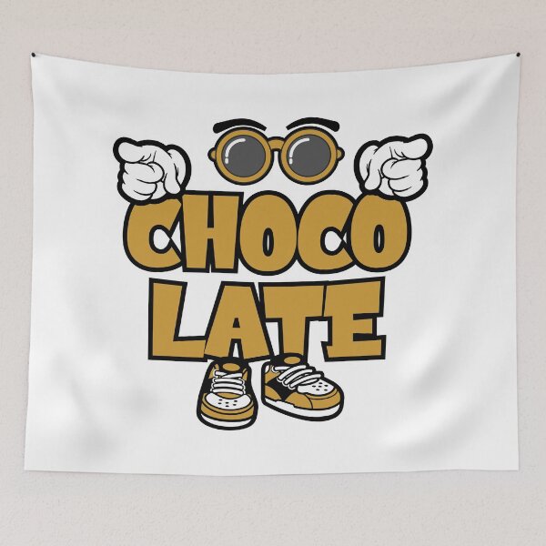 Item preview, CHOCOLATE - FOOD Words Character Bold Retro designed and sold by NFTWords.