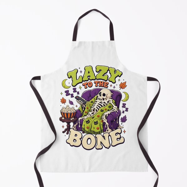 Item preview, Lazy To The Bone Funny TV Watching Skeleton Graphic Tee designed and sold by Design Vibras.