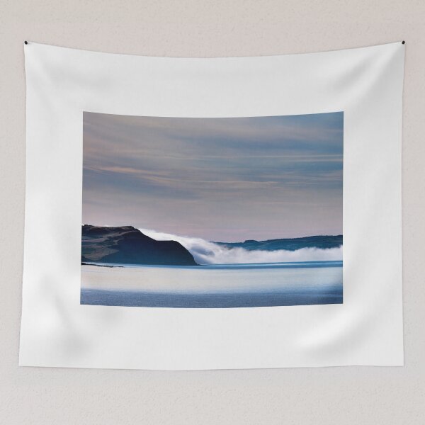 Item preview, Swirling Mist over the Jurassic Coastline on a Summer Morning designed and sold by Dorset Girl.