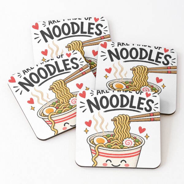 Item preview, Good Days Are Made of Noodles – Cute Positive Ramen Design designed and sold by 50Pxels.