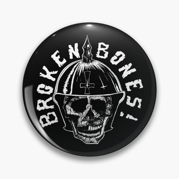 Item preview, Broken Bones - Warrior Skull designed and sold by georgeweigan.