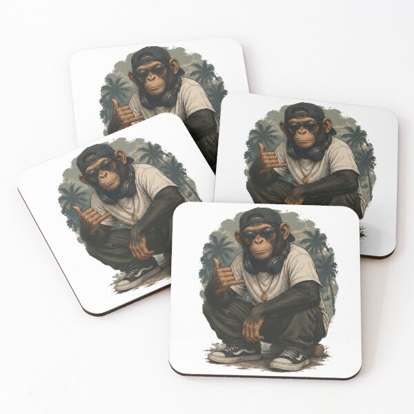 Item preview, Monkey Stay Wild Vintage Wild Icon designed and sold by IGArte.
