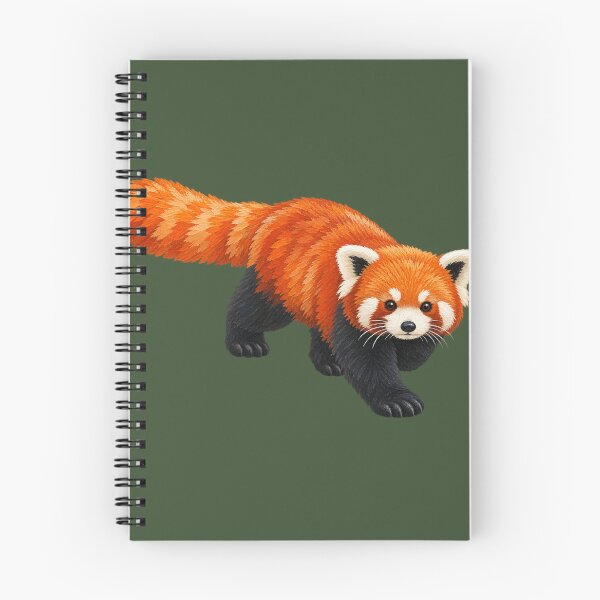 Item preview, Cute Red Panda in Forest Painting designed and sold by BLUESKY11a.