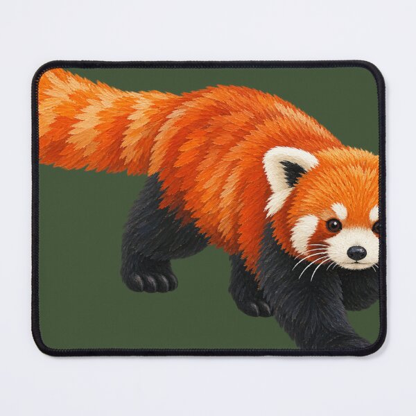 Item preview, Cute Red Panda in Forest Painting designed and sold by BLUESKY11a.