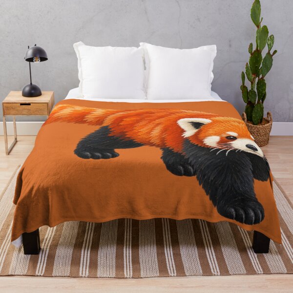 Item preview, Cute Red Panda in Forest Painting designed and sold by BLUESKY11a.
