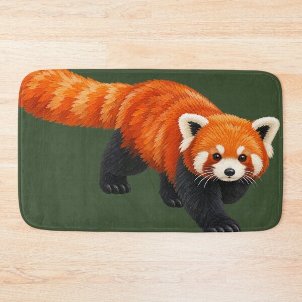 Item preview, Cute Red Panda in Forest Painting designed and sold by BLUESKY11a.