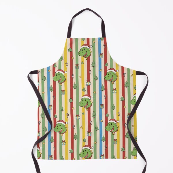 Item preview, Cute Christmas Dinosaur Retro Stripe Pattern designed and sold by OneLook.