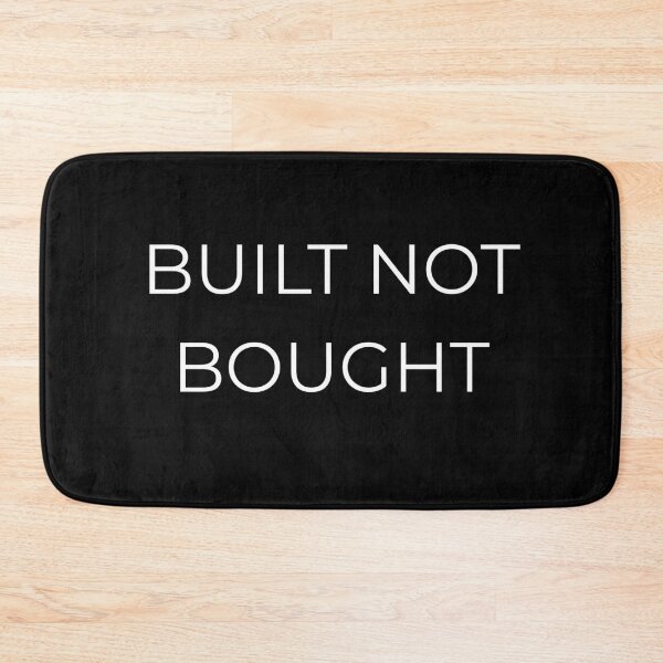 Item preview, Built Not Bought, Funny Carpenter Gift designed and sold by Zyvora-merch.