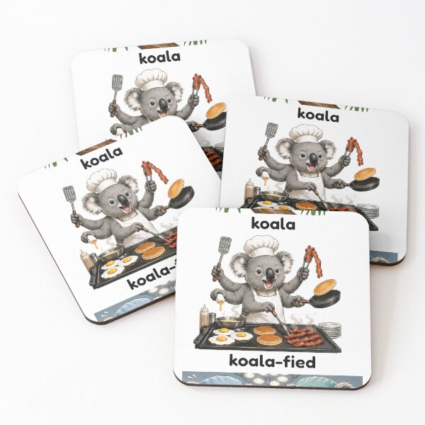 Item preview, koala koala-fied un-koala-fied designed and sold by PhiloDoh.