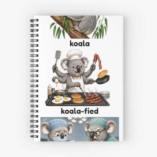 Item preview, koala koala-fied un-koala-fied designed and sold by PhiloDoh.