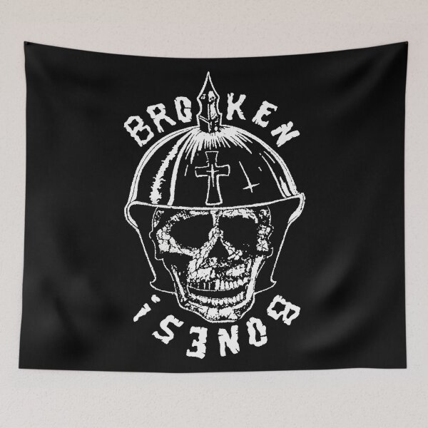 Item preview, Broken Bones Skull designed and sold by georgeweigan.