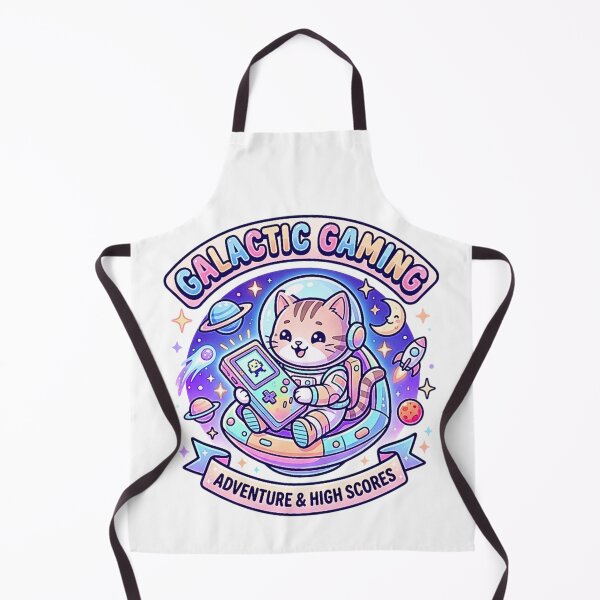 Item preview, Galactic Gaming Gamer Cat In Space designed and sold by rich-moda.
