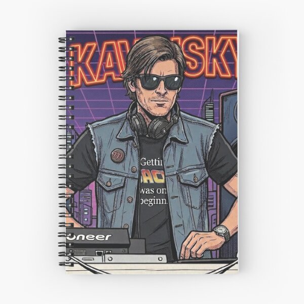Item preview, Kavinsky Synthwave Retro DJ Music Art designed and sold by topprinting.