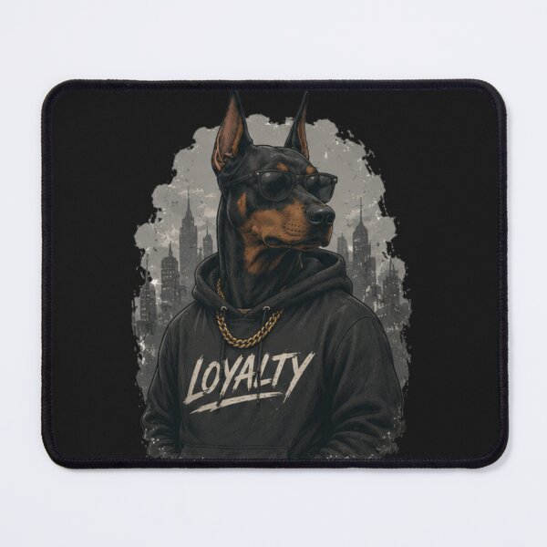Item preview, Doberman Loyalty Vintage Wild Icon designed and sold by IGArte.