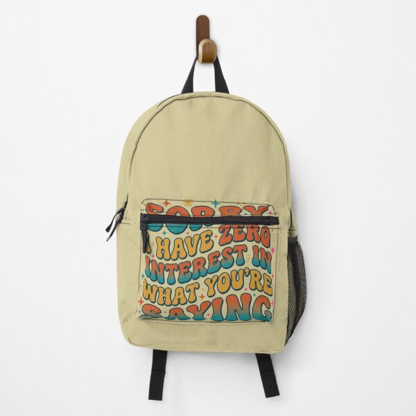 Item preview, Sorry I Have Zero Interest In What Youre Saying Retro 70s designed and sold by KreonaTime.