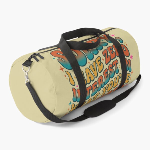 Item preview, Sorry I Have Zero Interest In What Youre Saying Retro 70s designed and sold by KreonaTime.