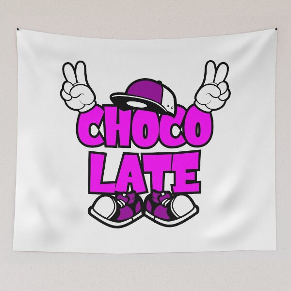 Item preview, CHOCOLATE - FOOD Lettering Comic Words Funny  designed and sold by NFTWords.