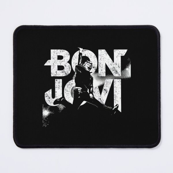 Item preview, Bon Jovi Silhouette Grunge Logo Art designed and sold by motittacorp.