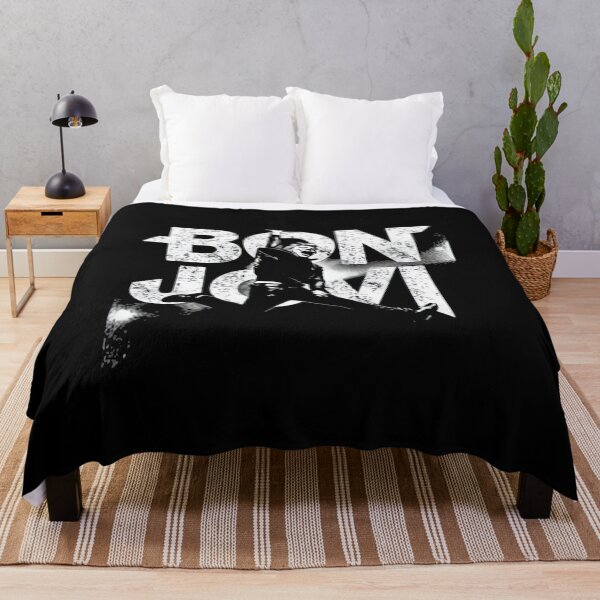 Item preview, Bon Jovi Silhouette Grunge Logo Art designed and sold by motittacorp.