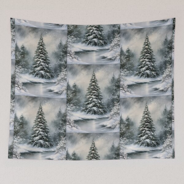 Item preview, Christmas tree card designed and sold by MendaciousMina.