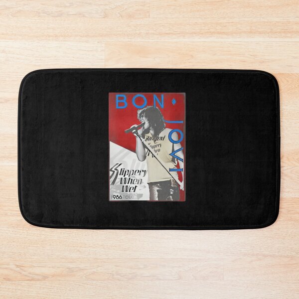 Item preview,  Bon Jovi Slippery When Wet 1986 Tour Poster designed and sold by motittacorp.