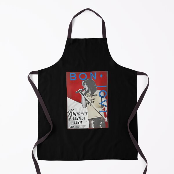 Item preview, Bon Jovi Slippery When Wet 1986 Tour Poster designed and sold by motittacorp.