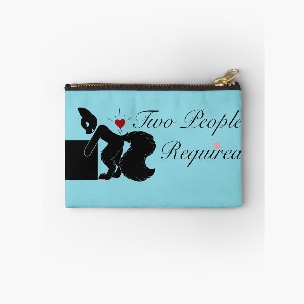 Item preview, "Two People Required" Furry Packing Warning Sticker designed and sold by Daymusik.