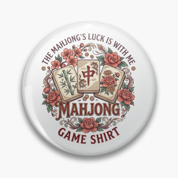 Item preview, Vintage Mahjong Luck Game Floral T-Shirt designed and sold by designwiss.