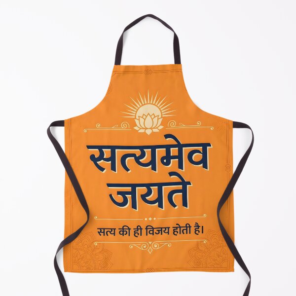 Item preview, Satyameva Jayate Sanskrit Wall Art designed and sold by hutofdesigns.